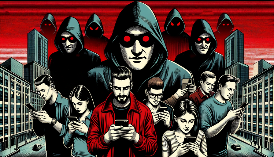 Blog - individuals focused on their smartphones