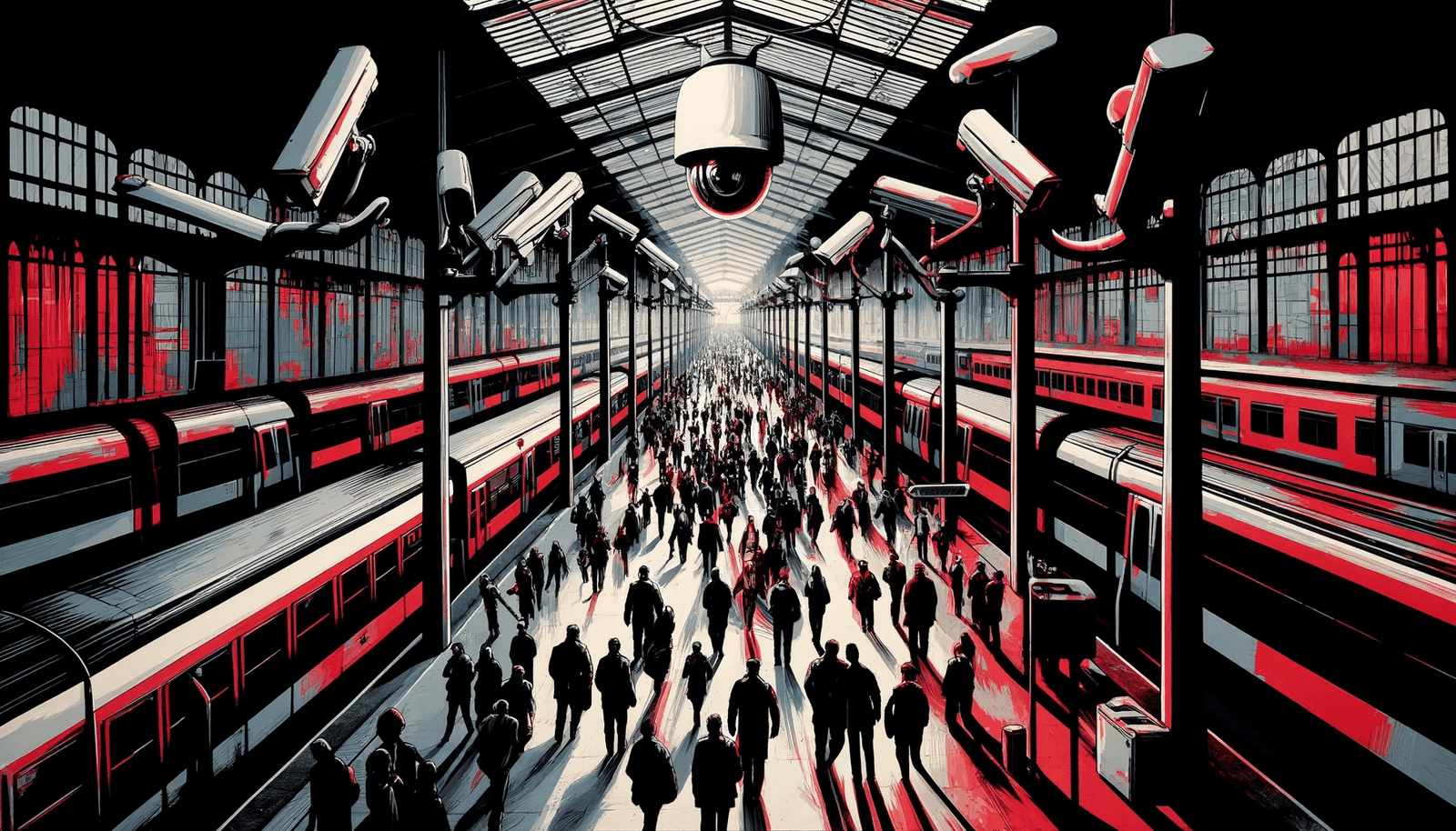 Controverse sur la vidéosurveillance algorithmique dans les gares françaises